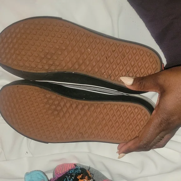 Canvas leather Vans Women - Picture 5 of 5